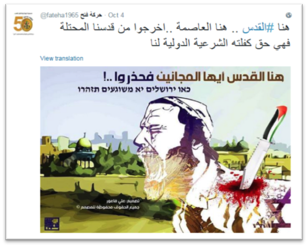 Rising Palestinian incitement to violence