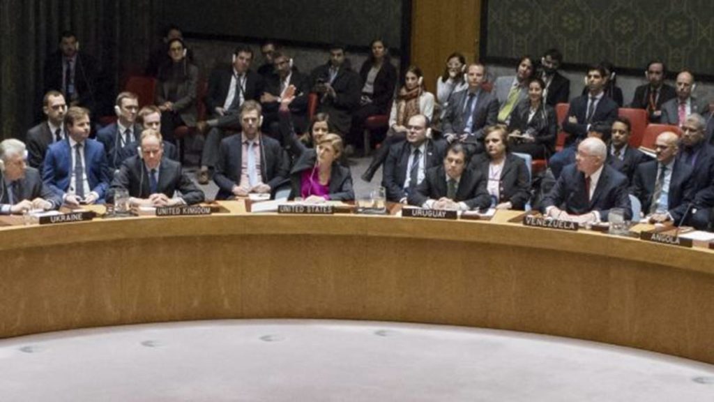 Two-state outcome damaged by United Nations Security Council Resolution 2334