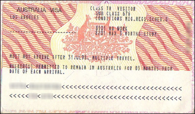 AIJAC welcomes electronic Australian Visitor Visa lodgement for Israelis