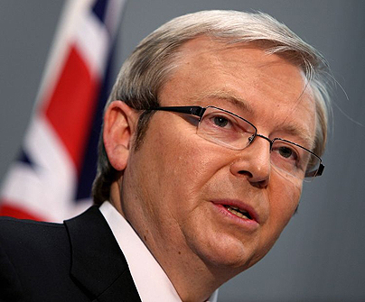 AIJAC welcomes Foreign Minister Kevin Rudd’s Visit to Max Brenner; Statements Against Boycott