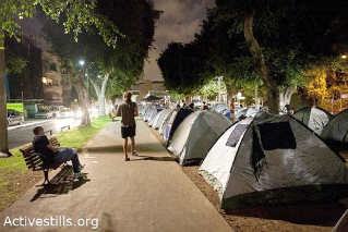 Tent Protests and Economic Inequality in Israel