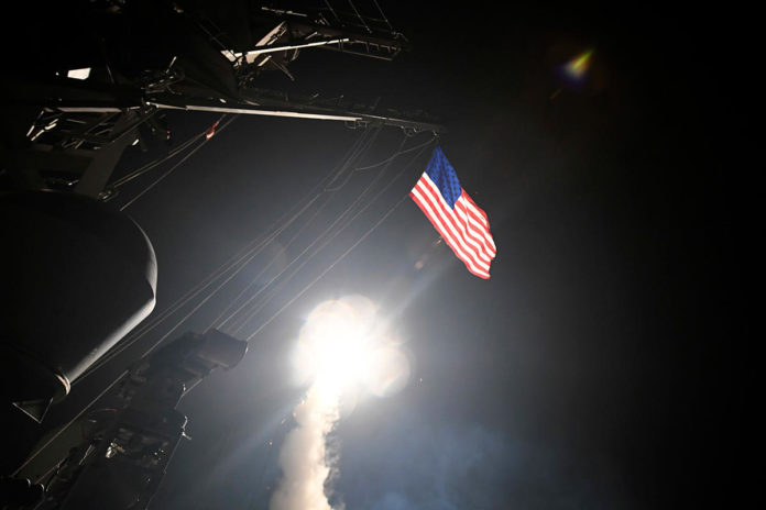 Syria strike sends global message Syria strike sends global message