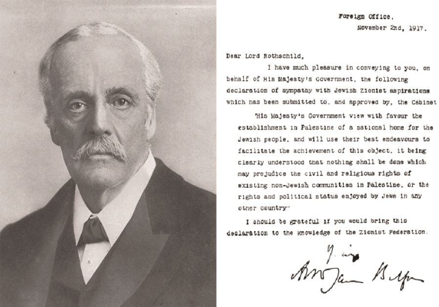 The Balfour Declaration Centenary