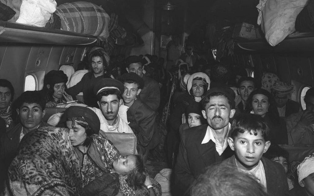 Some 800,000 Jews were forced to flee their Middle East homes, completely wiping out ancient communities