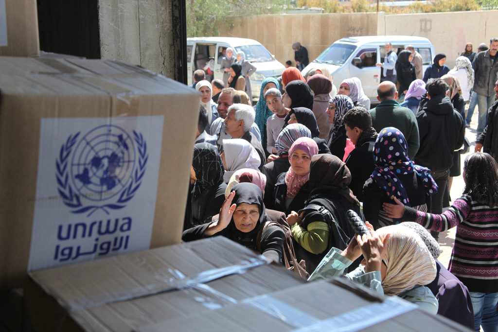 UNRWA food aid: Only a very small part of UNRWA’s budget