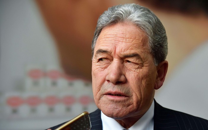 Winston Peters: Pro-Israel reputation apparently not backed by action so far (AFP PHOTO / Marty MELVILLE)