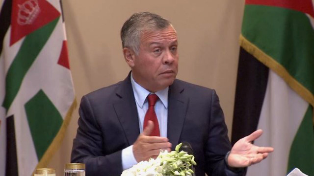 Jordan’s King Abdullah: Showing vulnerability