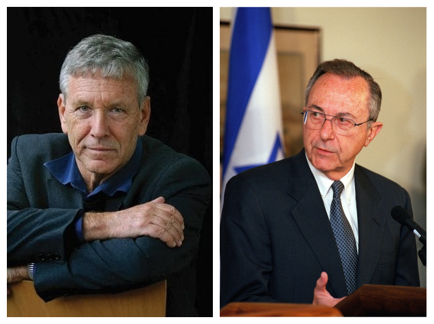 The late Amos Oz, 1939-2018, and Moshe Arens, 1925-2019 