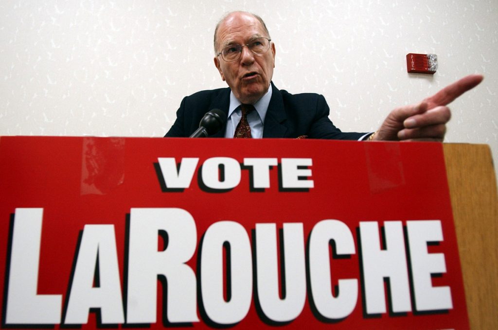 Lyndon LaRouche: Perennial fringe presidential candidate