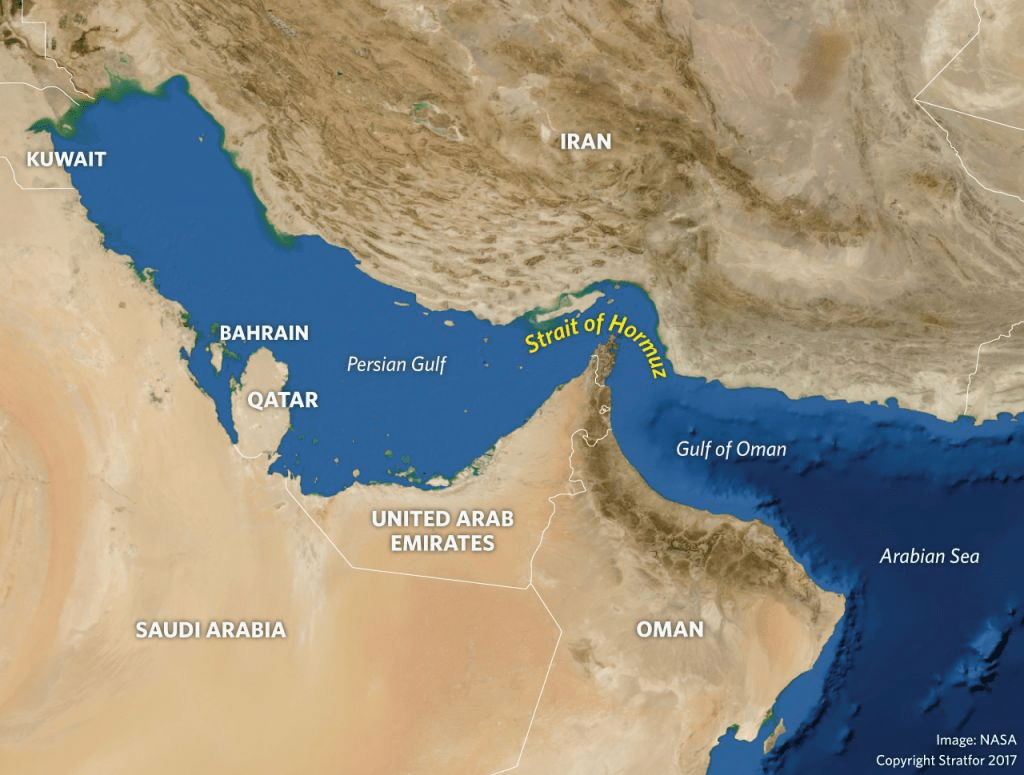 Where Is The Persian Gulf In The Middle East Map