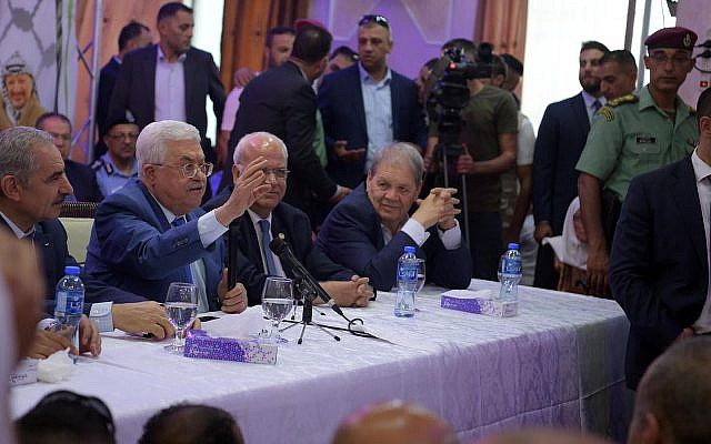 Abbas: Speech strongly implied that Jewish presence on “our land” will “all go to the garbage bin of history”