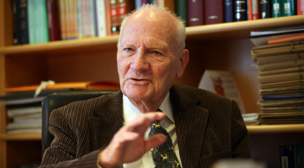 Pioneering Israeli jurist Meir Shamgar, OBM: 1925-2019