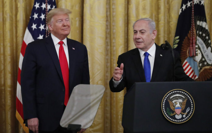 Donald Trump, Benjamin Netanyahu