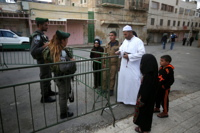 Security In West Bank During Friday Prayer