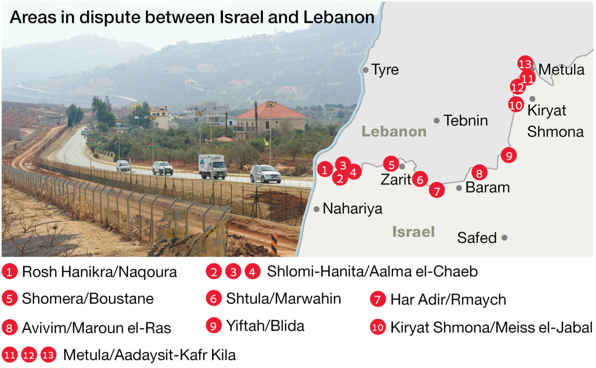 Will Lebanon’s Crisis Lead To Lebanese-Israeli Border Disputes Finally ...