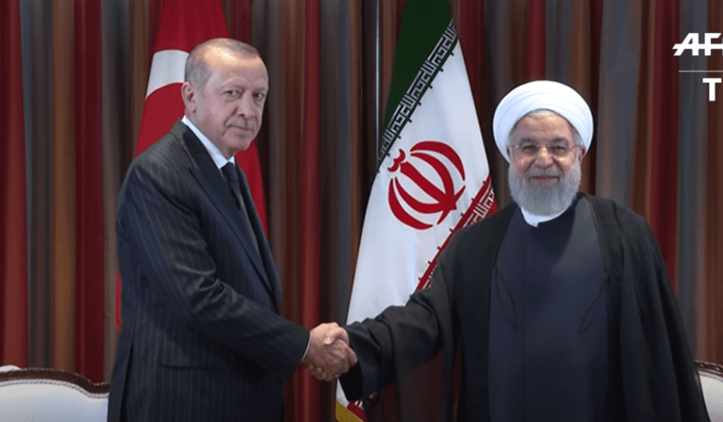 Turkish President Erdogan and Iranian President Rouhani: The UAE-Israel deal will be a blow to the Sunni and Shi’ite Islamist blocs that Turkey and Iran lead