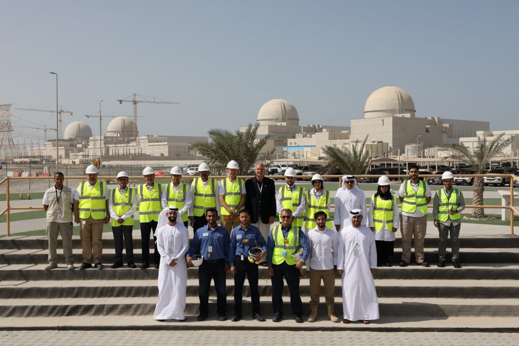 The UAE’s new Barakah nuclear power plant, the first to come online in the Arab world