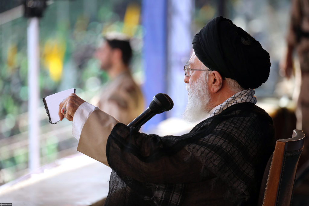 Iranian Supreme Leader Ayatollah Ali Khamenei’s supposed prohibition on nuclear weapons is now being watered down (Credit: Wikimedia Commons)