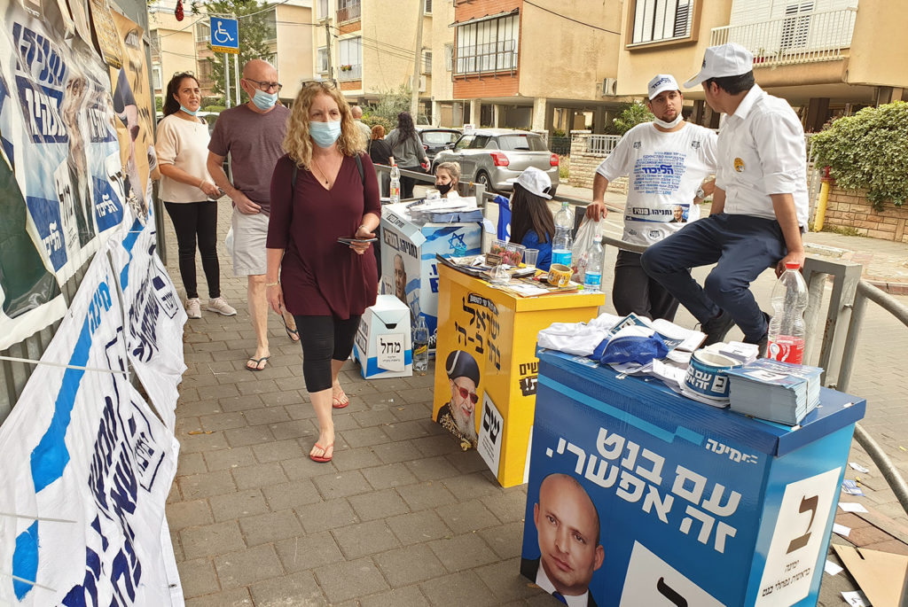 The coronavirus pandemic was a central issue for many Israeli voters when they went to the polls (Credit: Roman Yanushevsky/Shutterstock)