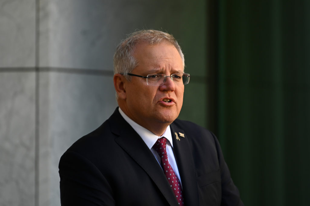 Australian Prime Minister Scott Morrison (Credit: Shutterstock)