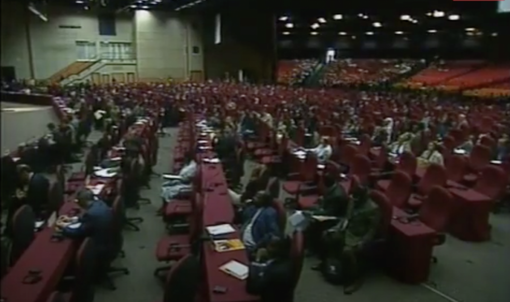 The accusation that Israel is an “Apartheid” state dates back to a strategy deliberately developed by pro-Palestinian groups at the UN’s 2001 Durban “anti-racism” conference (YouTube screenshot)