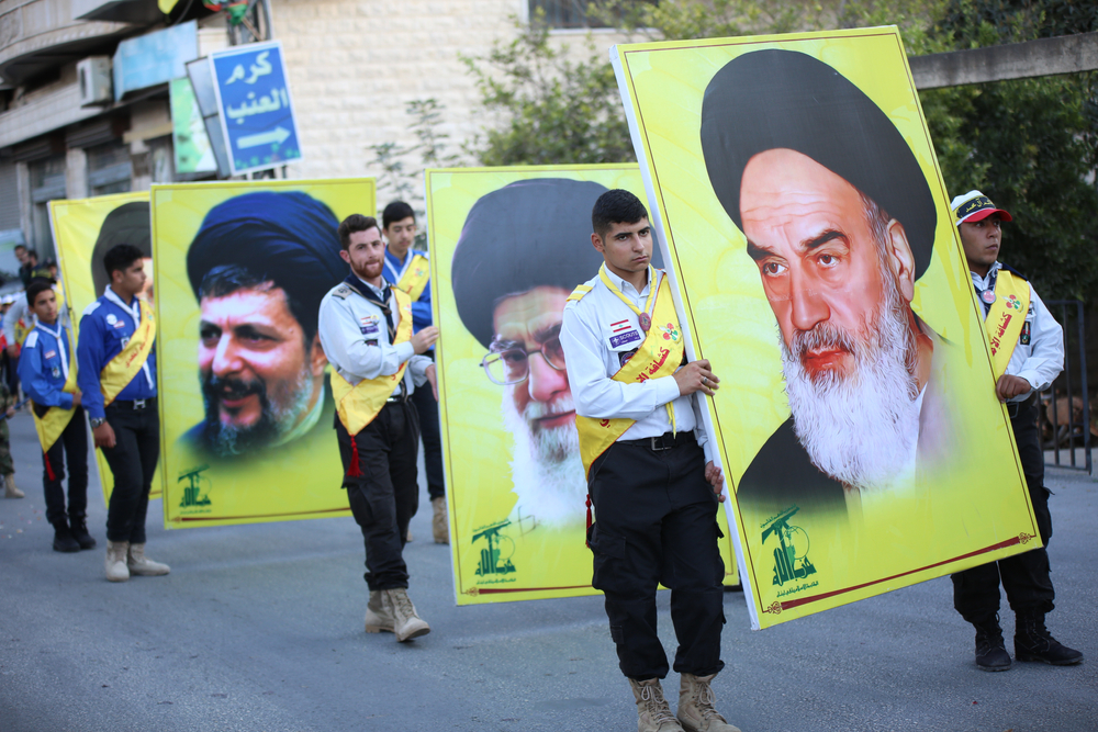 Hezbollah does not hide its open affiliation with Iran - as these Hezbollah youth demonstrate - but the Middle Easterners are tired of the poverty, war and chaos that Iranian proxies bring to the countries they operate in. (Photo: nsf2019, Shutterstock)