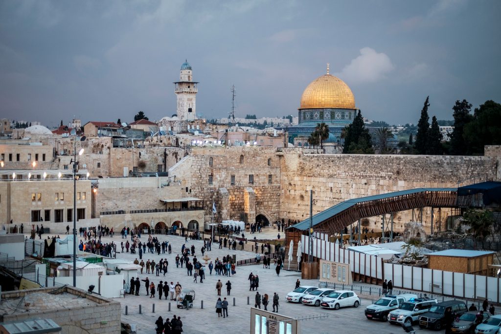 Jerusalem/israel, ,January,25,,2018:,View,Of,The,Estern,Wall