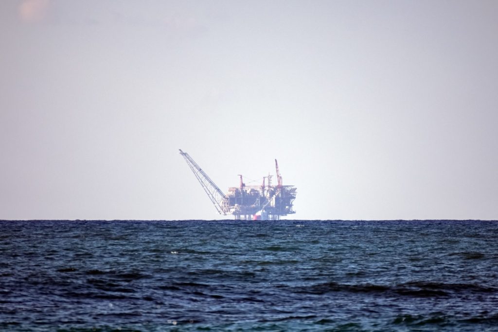 Israel's "Leviathan" gas field (Image: Shutterstock)