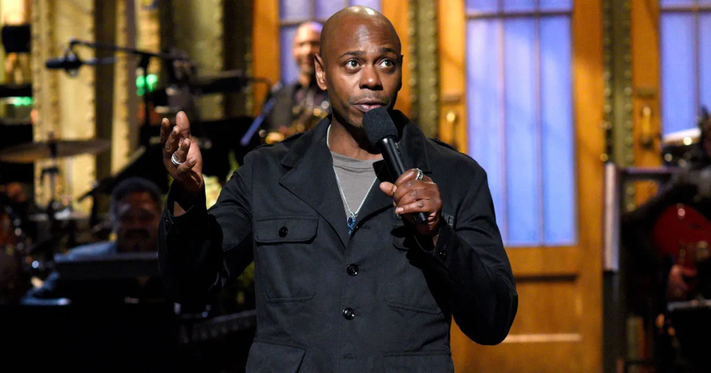 Dave Chapelle: Riffing on recent antisemitism controversies drew a mixed reaction (Image: Twitter)