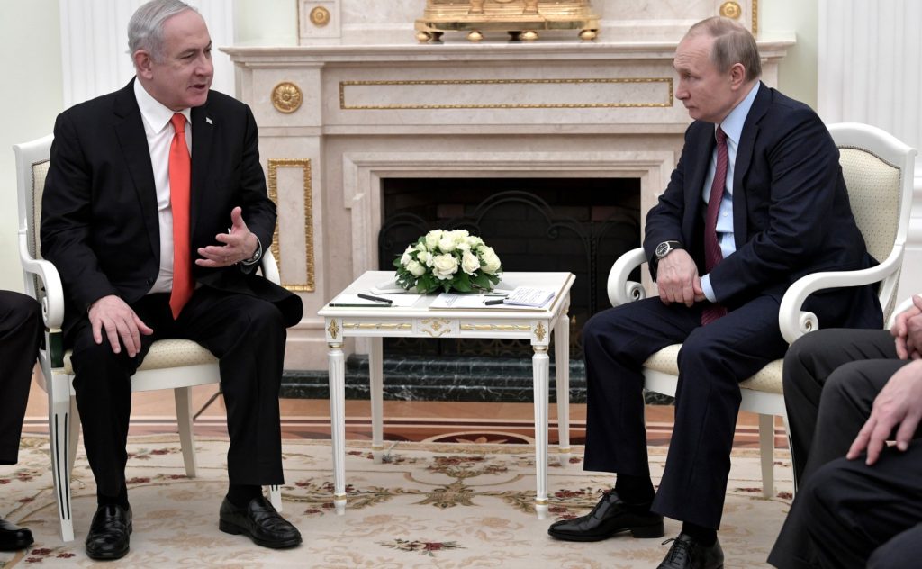 Israeli PM Netanyahu has boasted in the past of his strong relationship with Russian President Putin (Image: Wikimedia Commons)