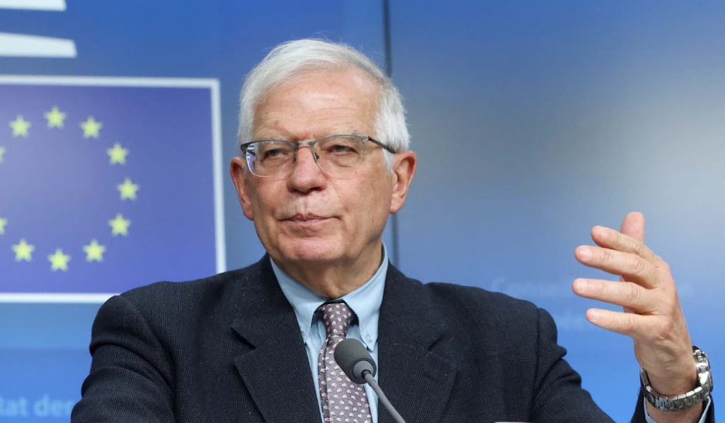 EU Foreign Policy Chief Joseph Borrell (Screenshot)
