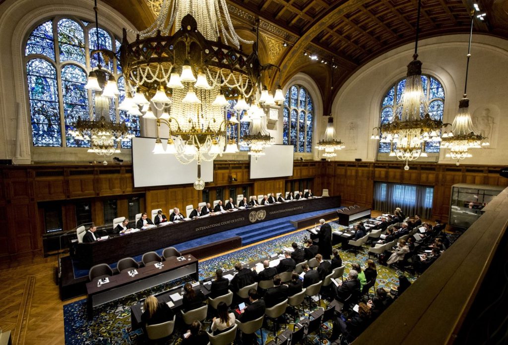 View of the ICJ courtroom at The Hague (Image: UN Photo/ICJ-CIJ/Frank van Beek)
