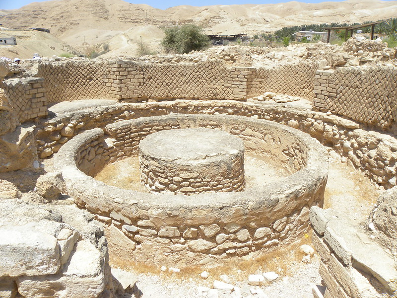 A room in Herod the Great's palace near Jericho (image: Flickr/Ian Scott)