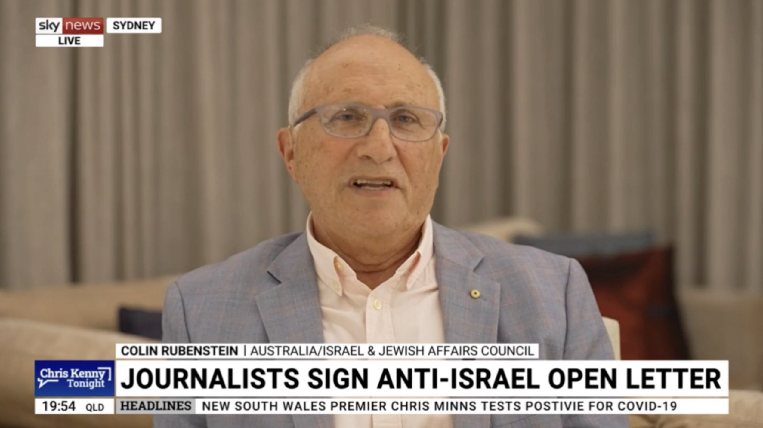 Misguided Claims Underpin Journalists Anti Israel Open Letter Colin Rubenstein On Sky News 4433