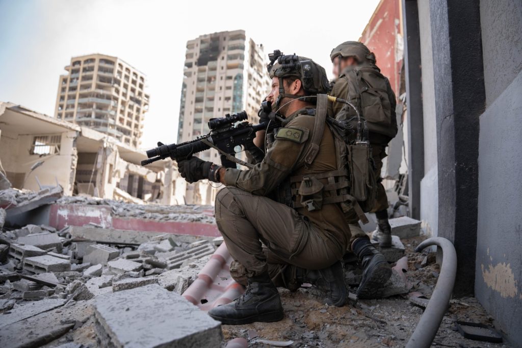 Due to the integrated intelligence picture being provided to field command centres, Israeli soldiers in Gaza are suffering fewer casualties than originally predicted (Image: IDF)