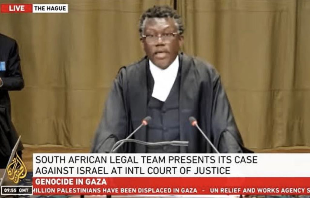 The proceedings against Israel in the International Court of Justice revealed a surreal disconnection from reality (screenshot)