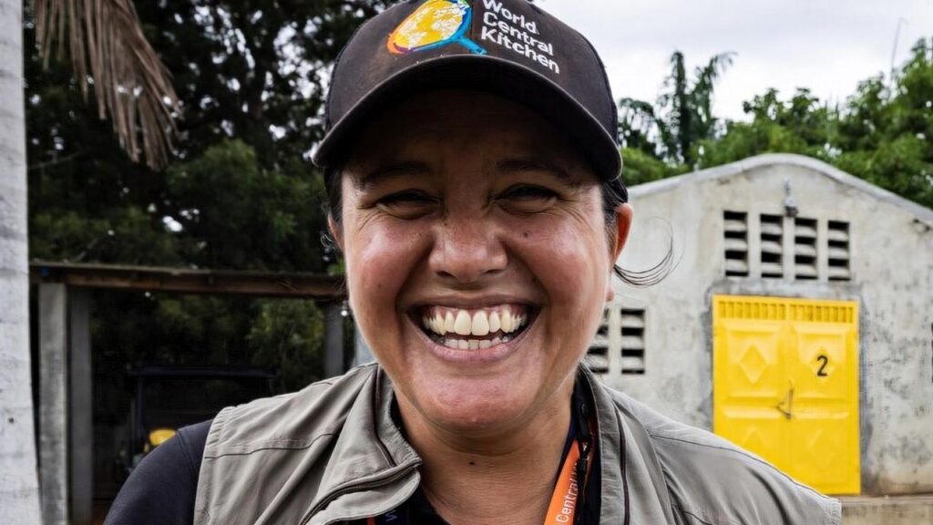 Australian aid worker Zomi Frankcom (image: LinkedIn)