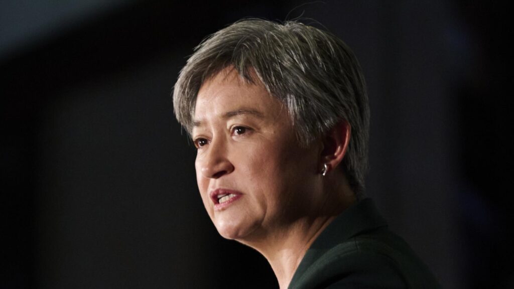 Foreign Minister Sen. Penny Wong at the ANU, Canberra (Image: Australian National University)