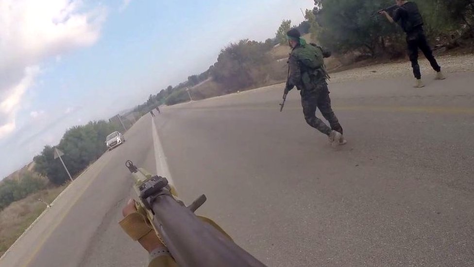 Hamas' October 7 attack produced scenes that Israelis can never forget (Image: Hamas bodycam)