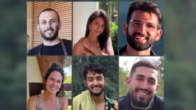 Six Israeli hostages murdered by Hamas in recent days (Image: YouTube screenshot)