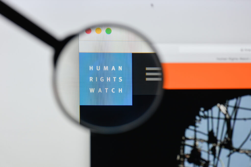 Groups like Human Rights Watch are being granted a “watchdog” role without ever having to prove they are fit to bark (Image: Shutterstock)