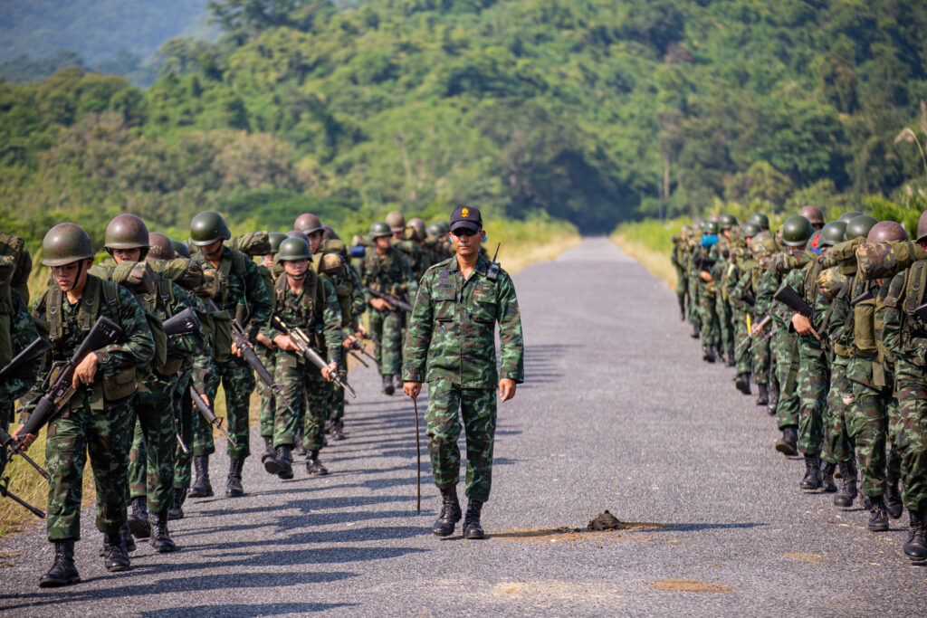 Thai army on patrol: Military power alone may not be enough to quell the Malay Muslim rebellion in the south (Image: Valentino Snap/ Shutterstock)