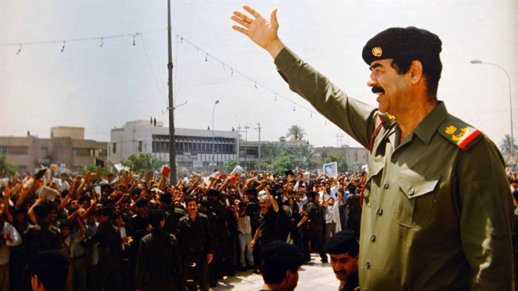 Saddam Hussein astonished everyone with his WMD achievements in the 1980s, and then by secretly dismantling the program in the 1990s (Image: X)