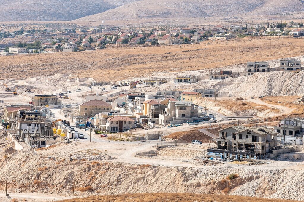 Israeli Settlements Near Bethlehem