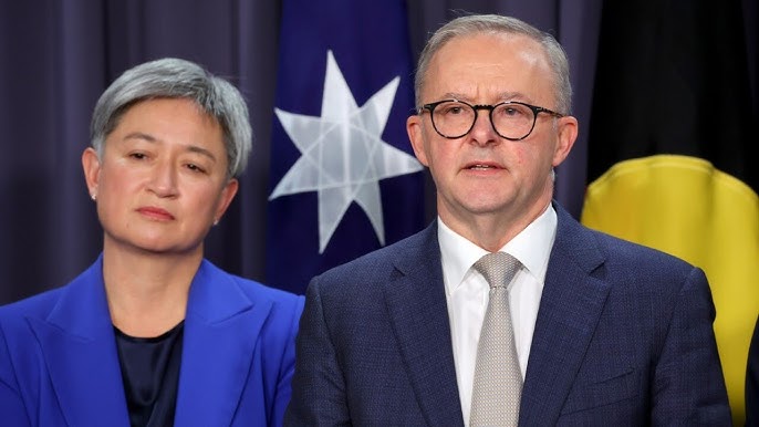 Foreign Minister Penny Wong and PM Anthony Albanese have degraded our relationship with our most important Middle Eastern partner (Screenshot)