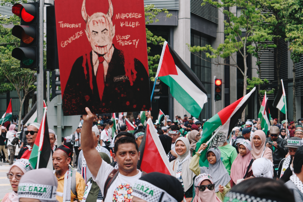 The sentiment is clear on the streets of Kuala Lumpur (Image: Shutterstock)