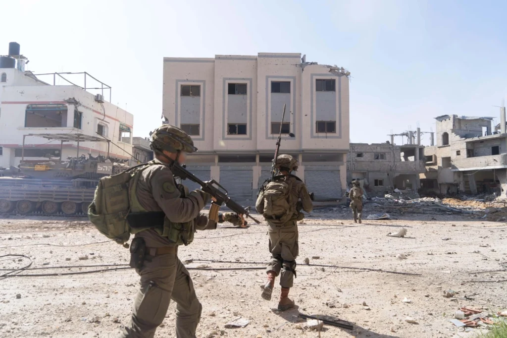 IDF pursuing Hamas fighters in Gaza (Image: IDF)