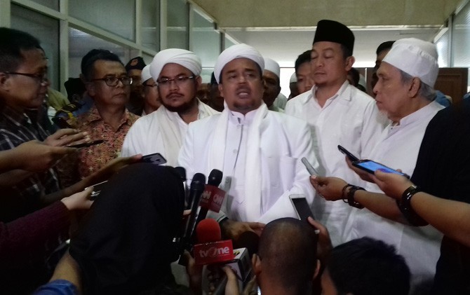 Notorious Islamic firebrand Rizieq Shihab (Image: Wikimedia Commons)