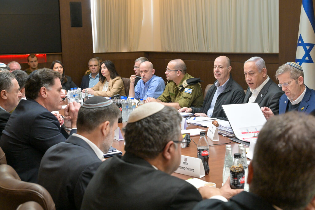 Even after the departure of Itamar Ben-Gvir’s far-right faction, Netanyahu’s cabinet is divided over what should happen at the end of the first six-week stage of the ceasefire (Image: IGPO/ Flickr)