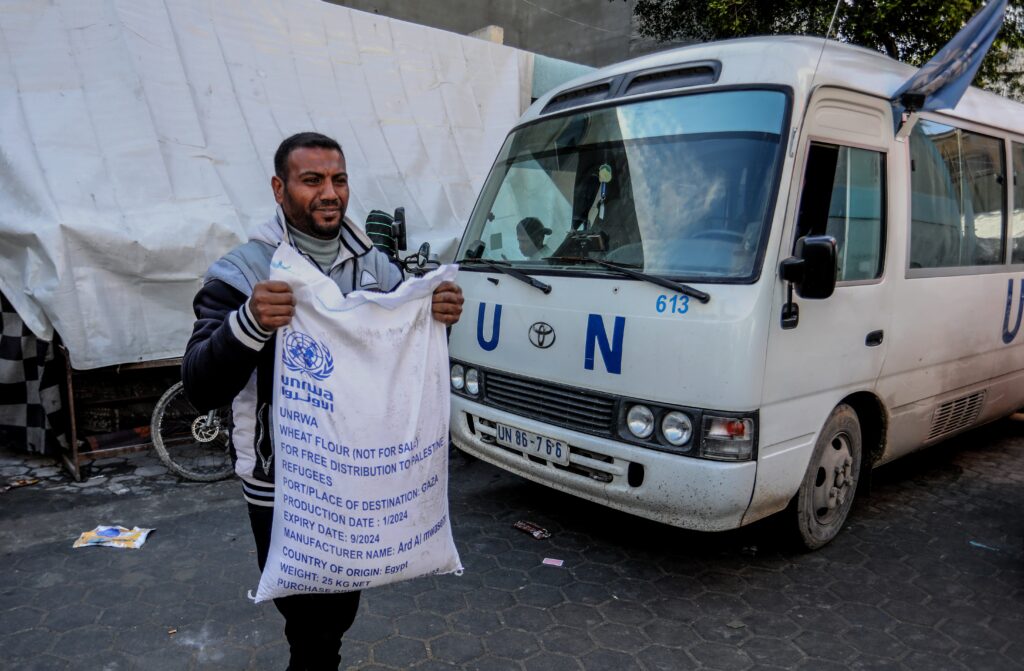 UNRWA provides aid, but it also cooperates with Hamas, and tells Palestinians that their rightful home is inside Israel (Image: Anas Mohammed/ Shutterstock)